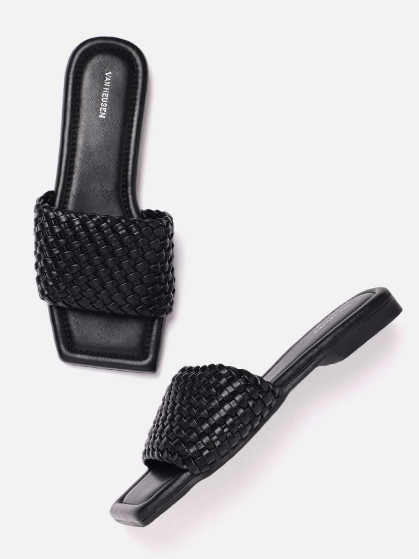 Buy Van Heusen Women Open Toe Flats Flats for Women 29736332 Myntra