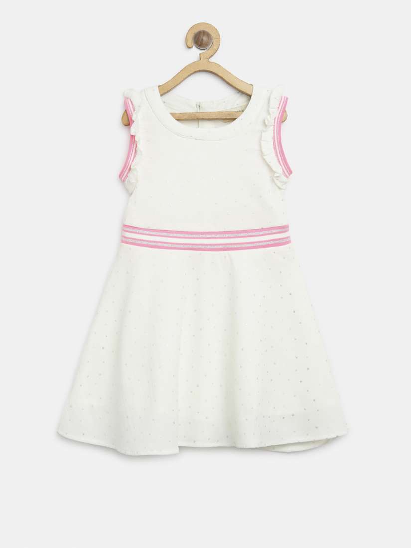 Buy Gini and Jony Girls White Printed A Line Dress Dresses for Girls 2973944 Myntra