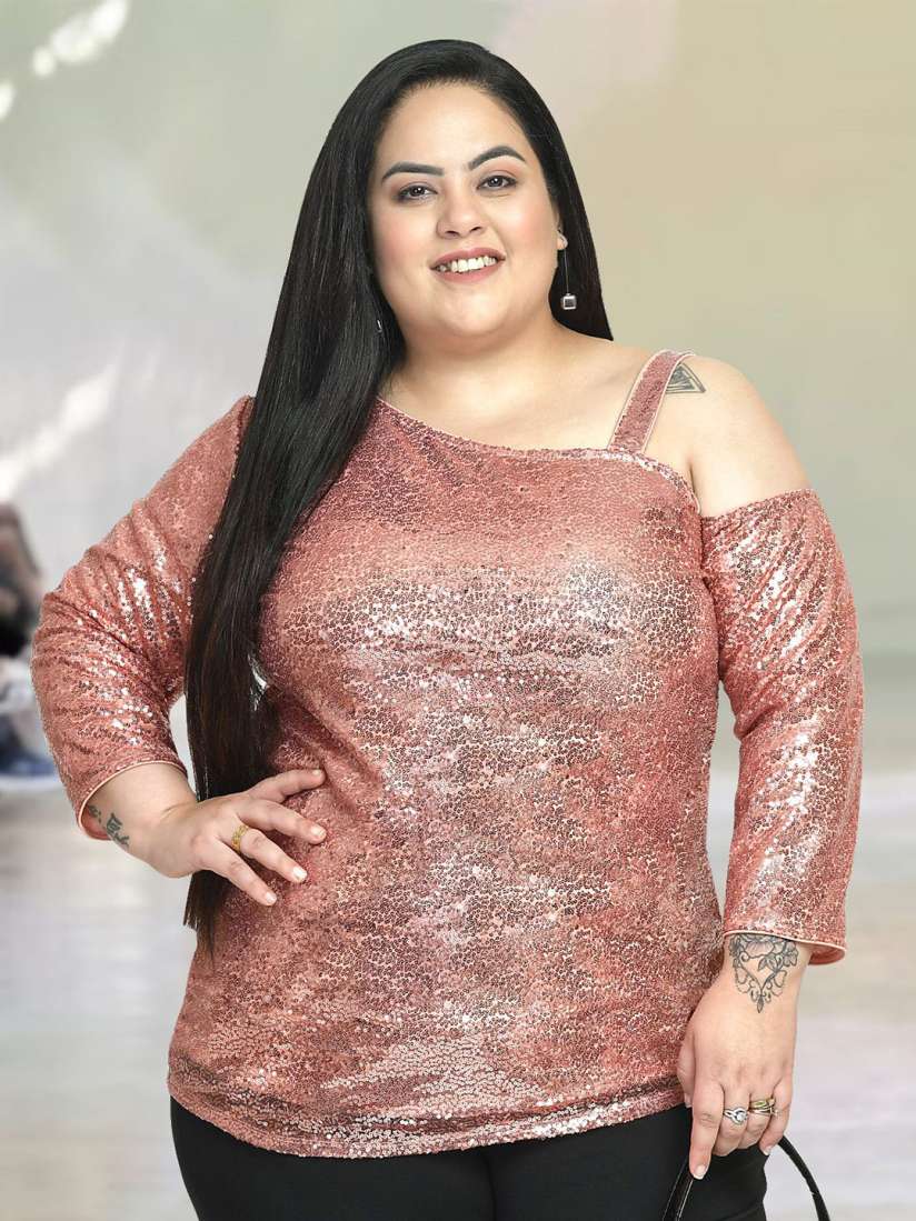 Cold shoulder tops myntra 2025