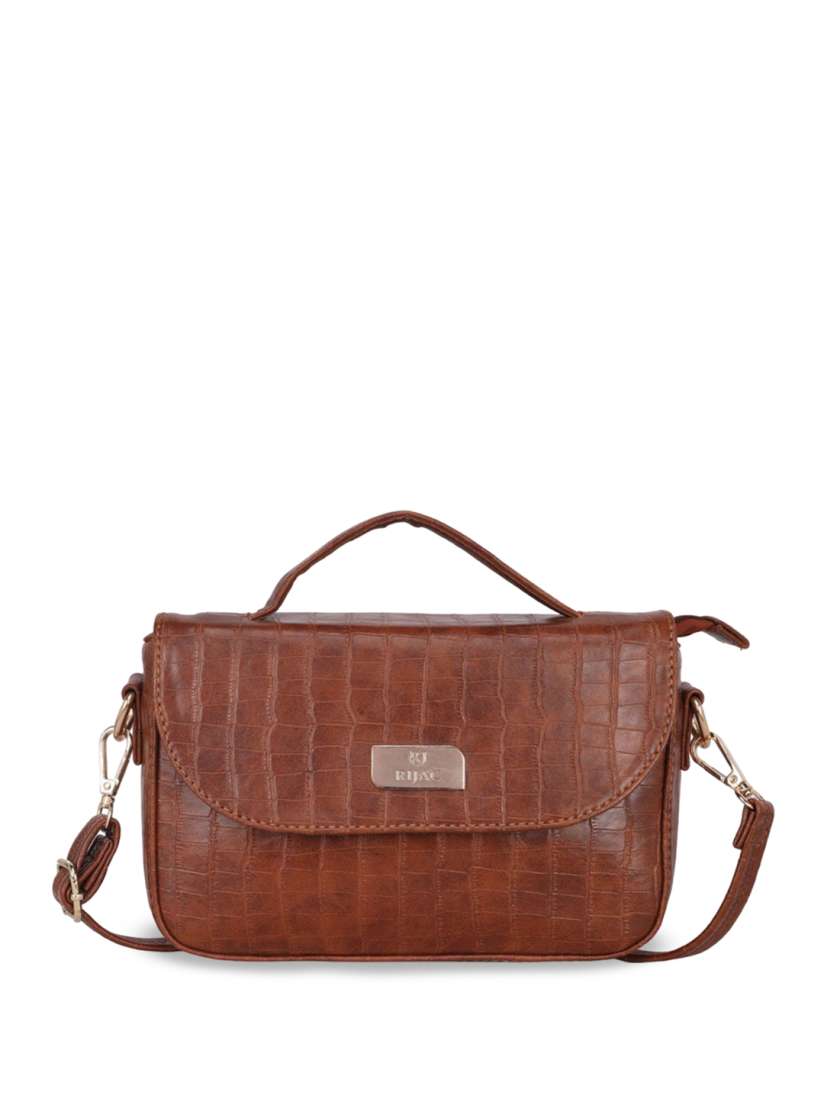 Buy RIJAC Textured Satchel Bag Handbags for Women 29752454 Myntra