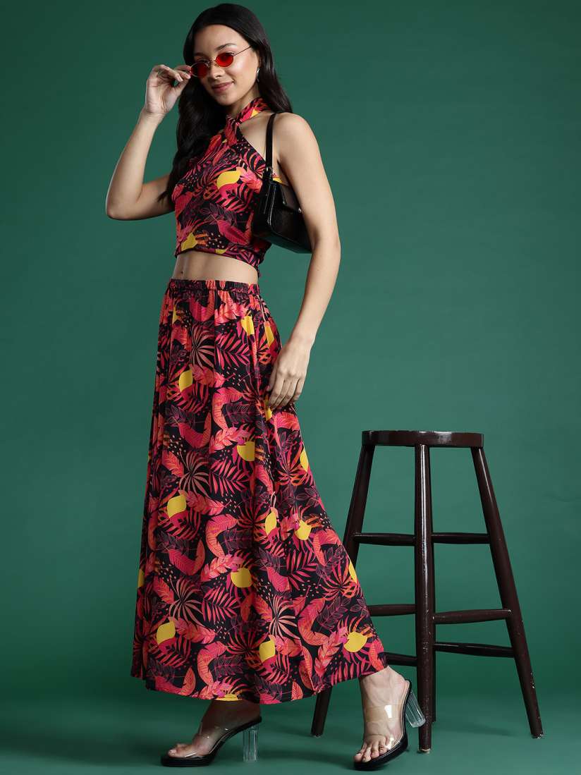 Skirt and top myntra on sale