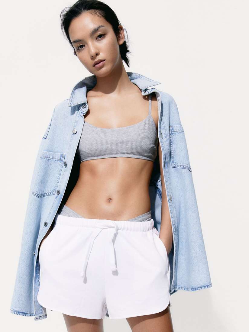 Buy H M Women Sweatshirt Shorts Shorts for Women 29763858 Myntra