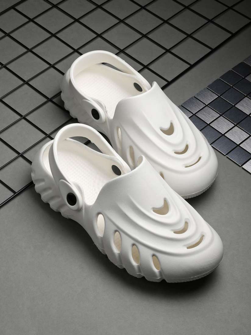 yeezy white crocs