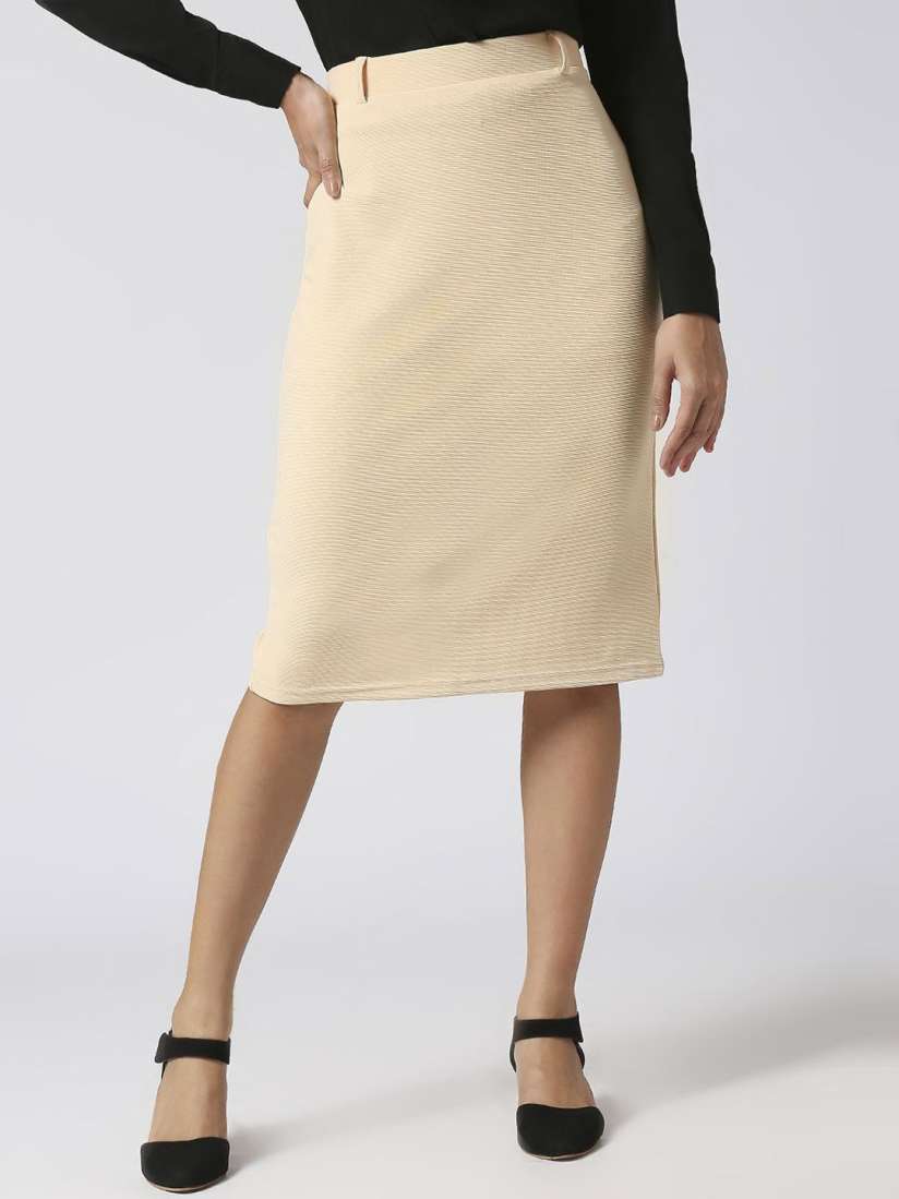 Buy BAESD Pencil Knee Length Formal Skirt Skirts for Women 29766824 Myntra