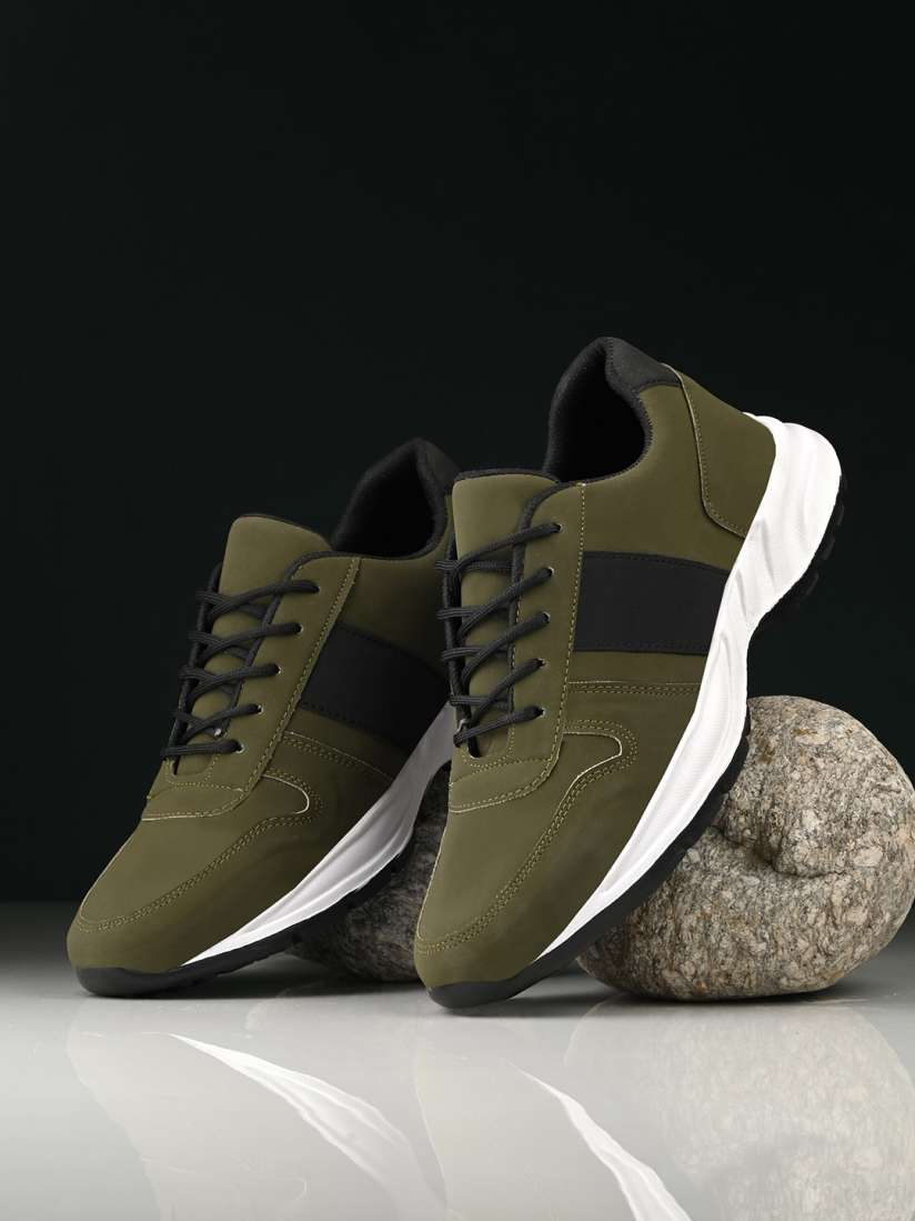 Roadster olive green shoes deals