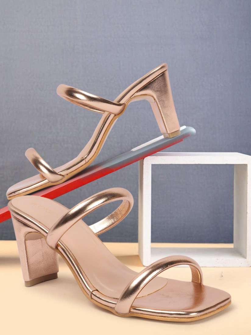 Buy ICONICS Open Toe Block Heels Heels for Women 29773184 Myntra