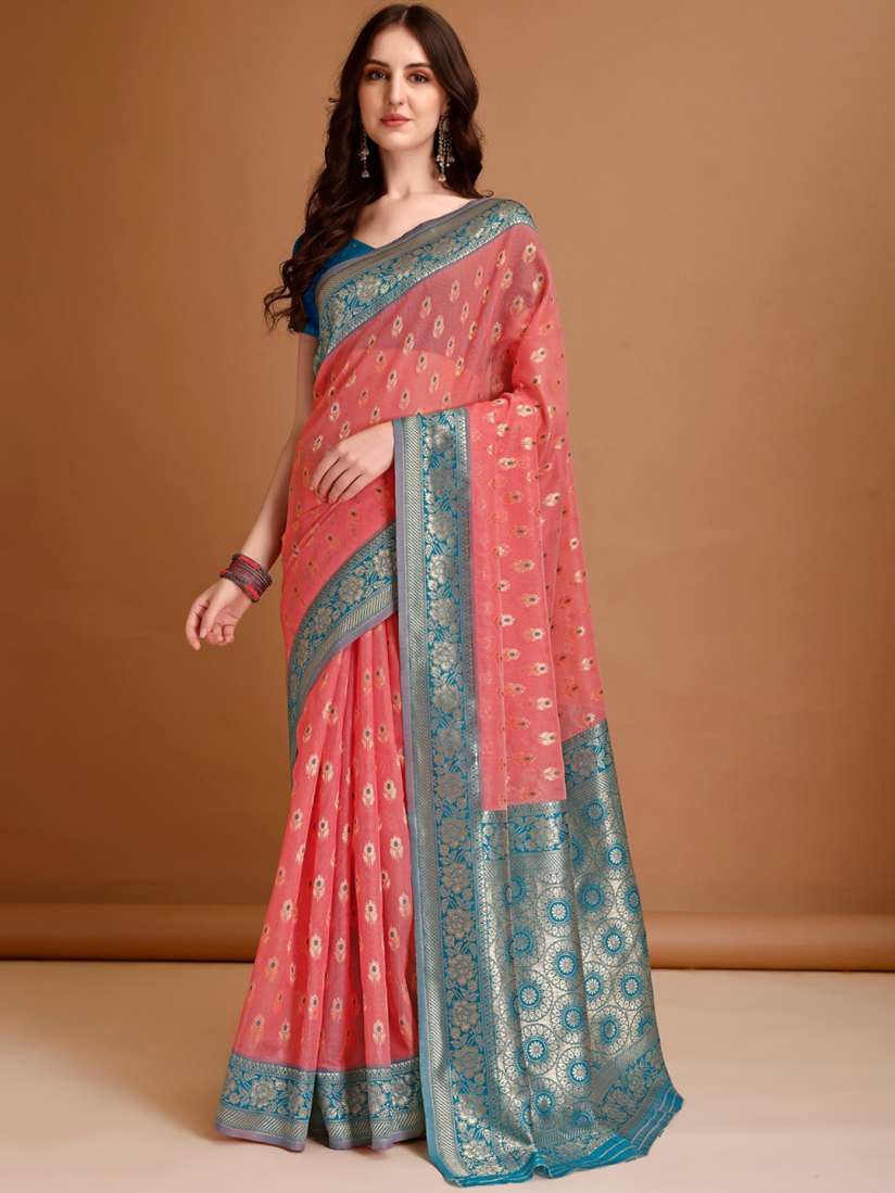 Myntra jamdani saree store