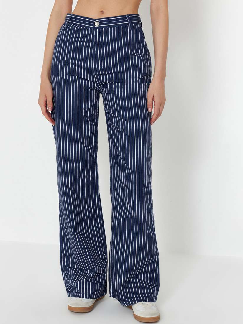 Buy striped jeans sales