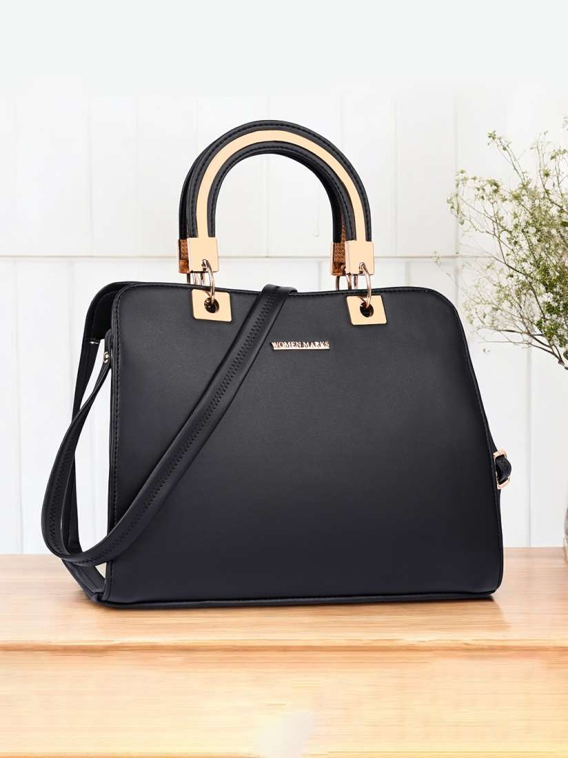 Buy WOMEN MARKS Structured Handheld Bag Handbags for Women 29794364 Myntra