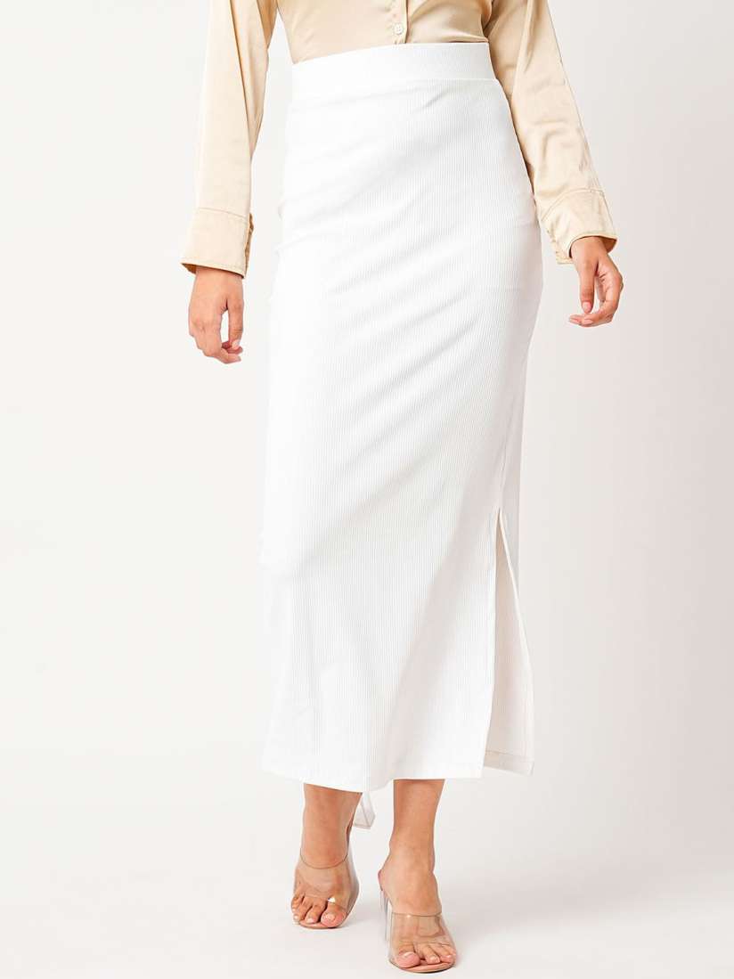 White pencil skirt designer new arrivals