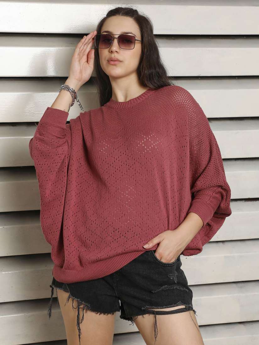 Batwing tops myntra sales