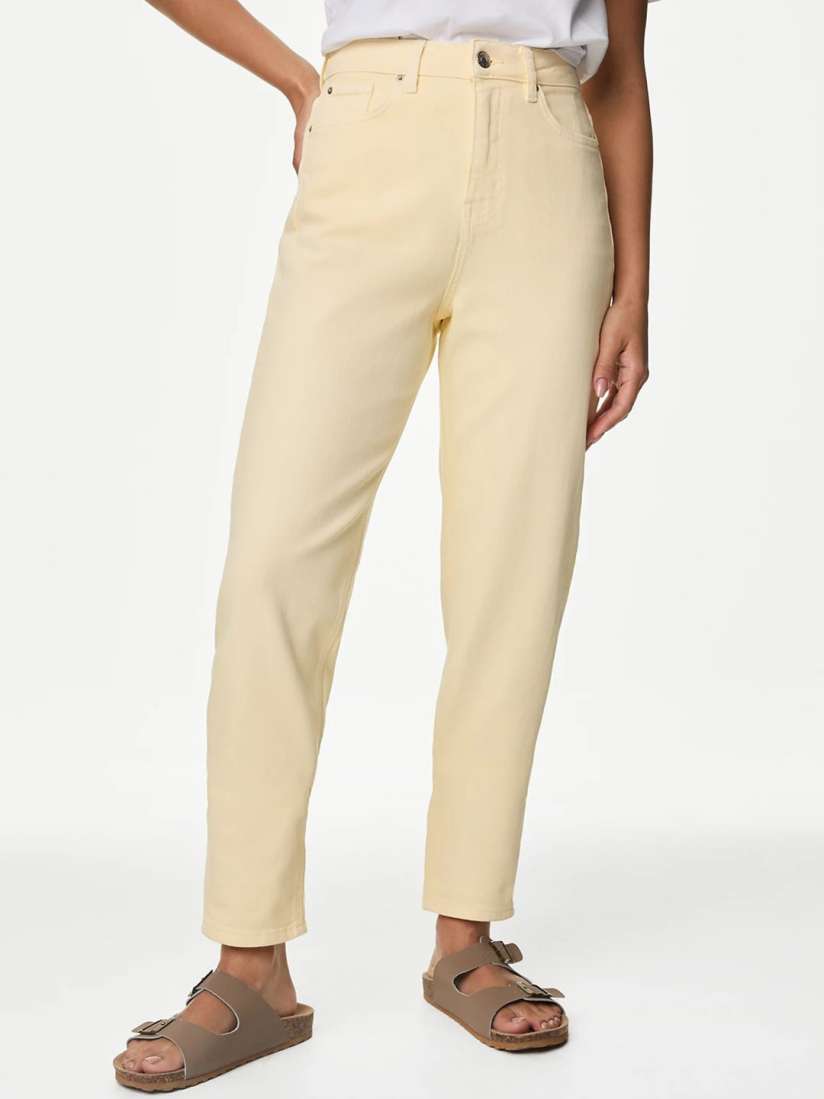 Marks and spencer tapered jeans best sale