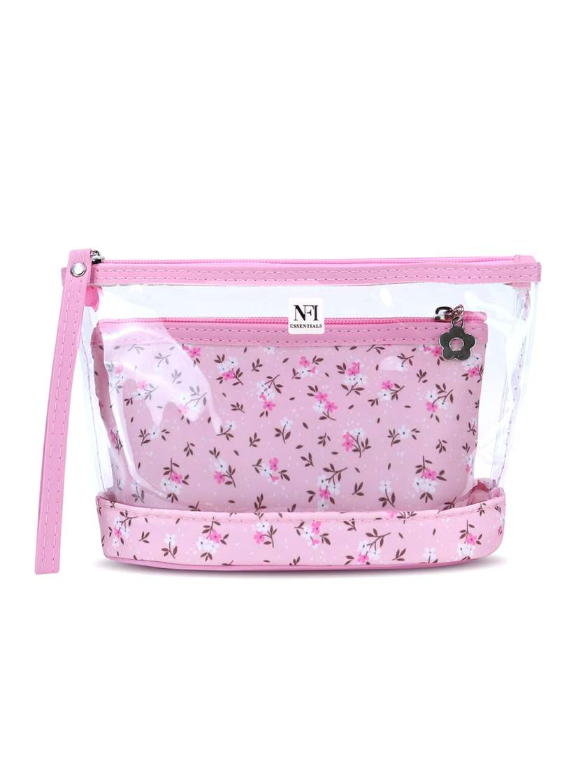 Buy NFI essentials Set Of 2 Printed Cosmetic Makeup Pouch Makeup Pouch for Women 29798984 Myntra