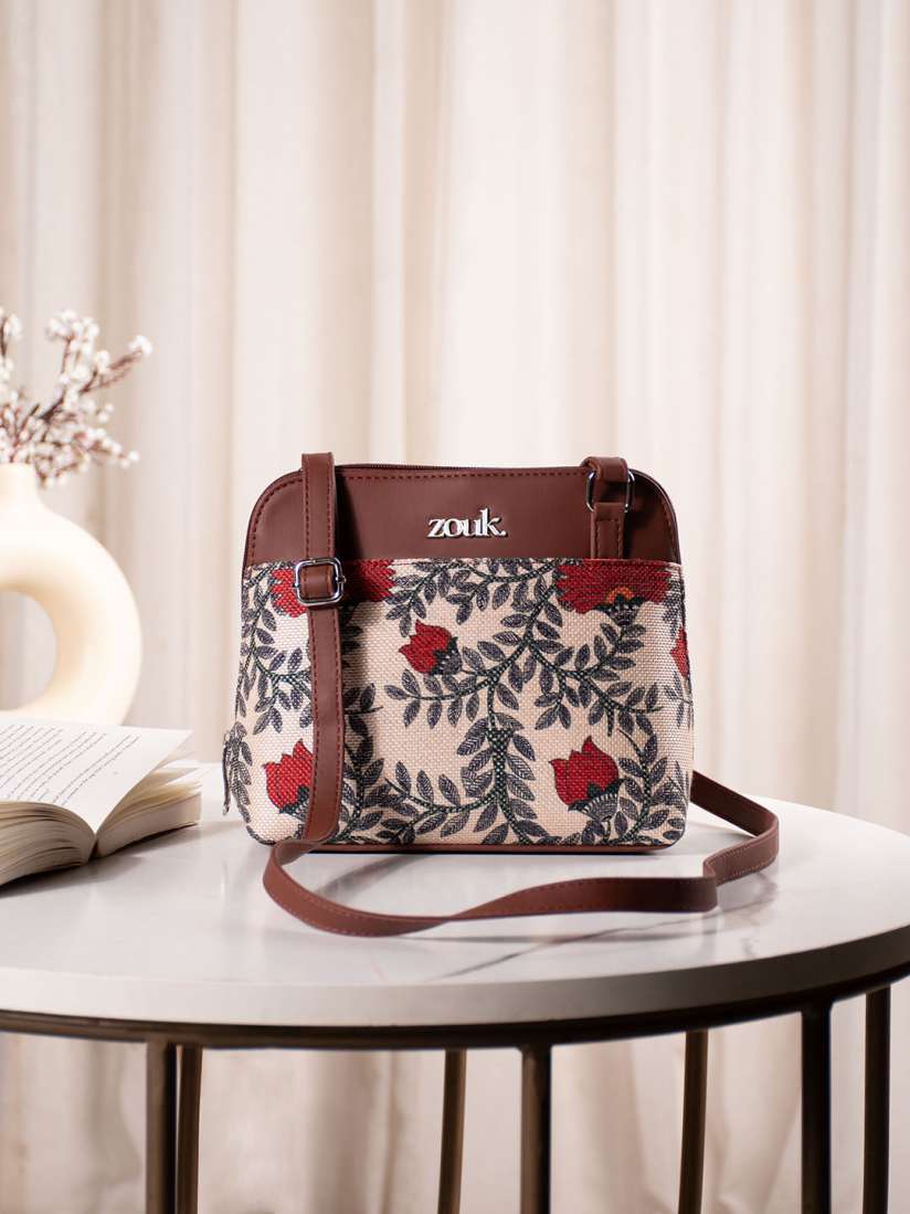 Floral sling bags new arrivals