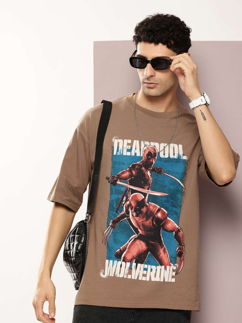 Deadpool t shirt myntra top