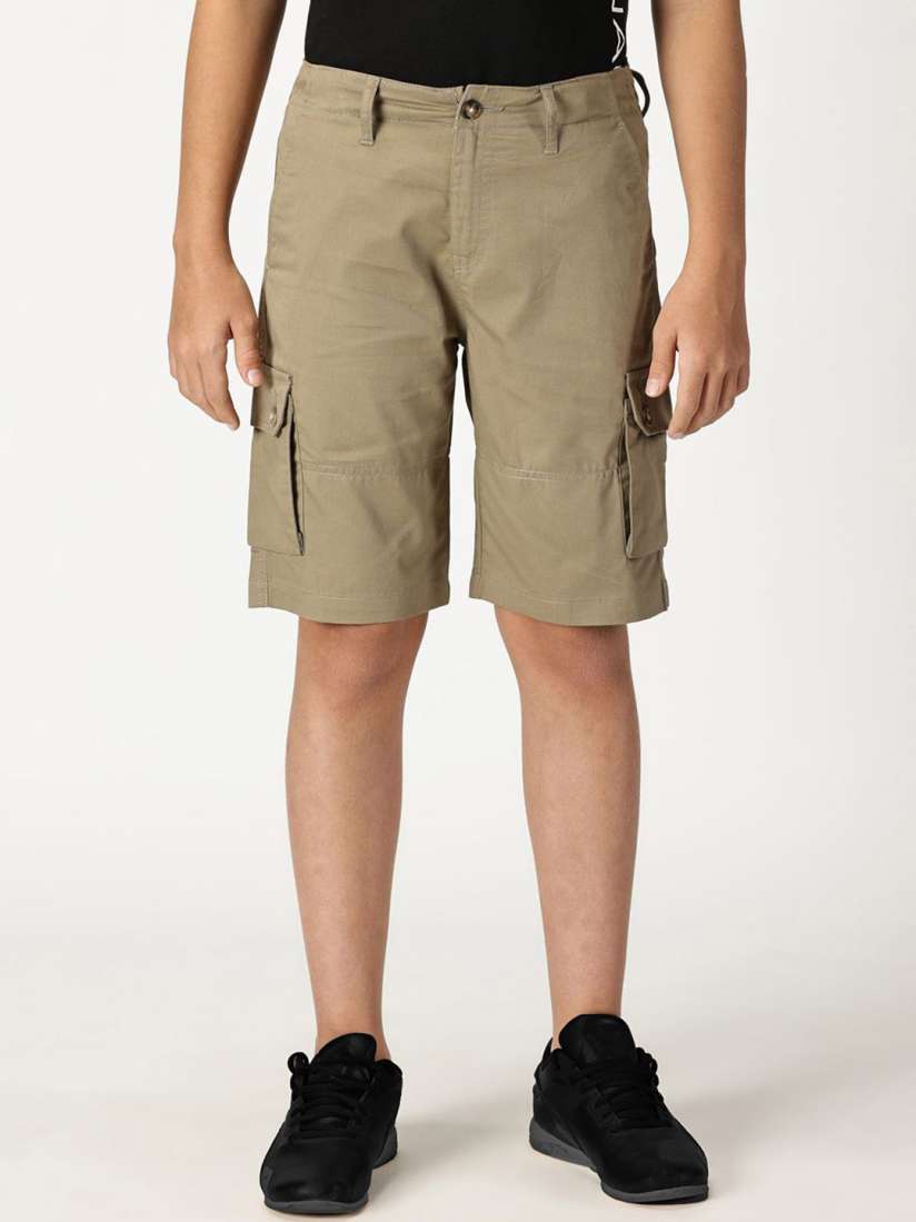 Buy Nautica Boys Slim Fit Mid Rise Pure Cotton Casual Cargo Shorts Shorts for Boys 29803262 Myntra