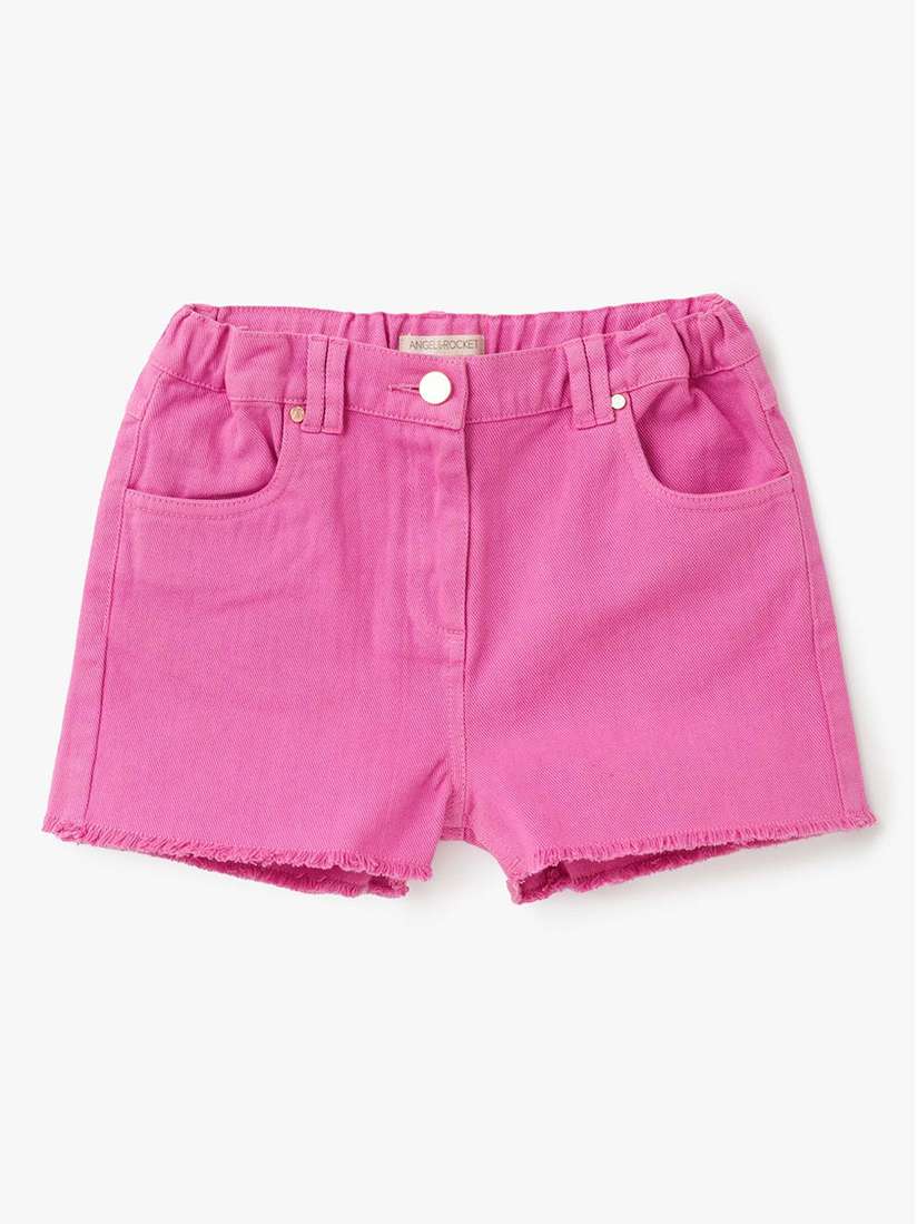 Buy Angel Rocket Girls Mid-Rise Slim Fit Above Knee Length