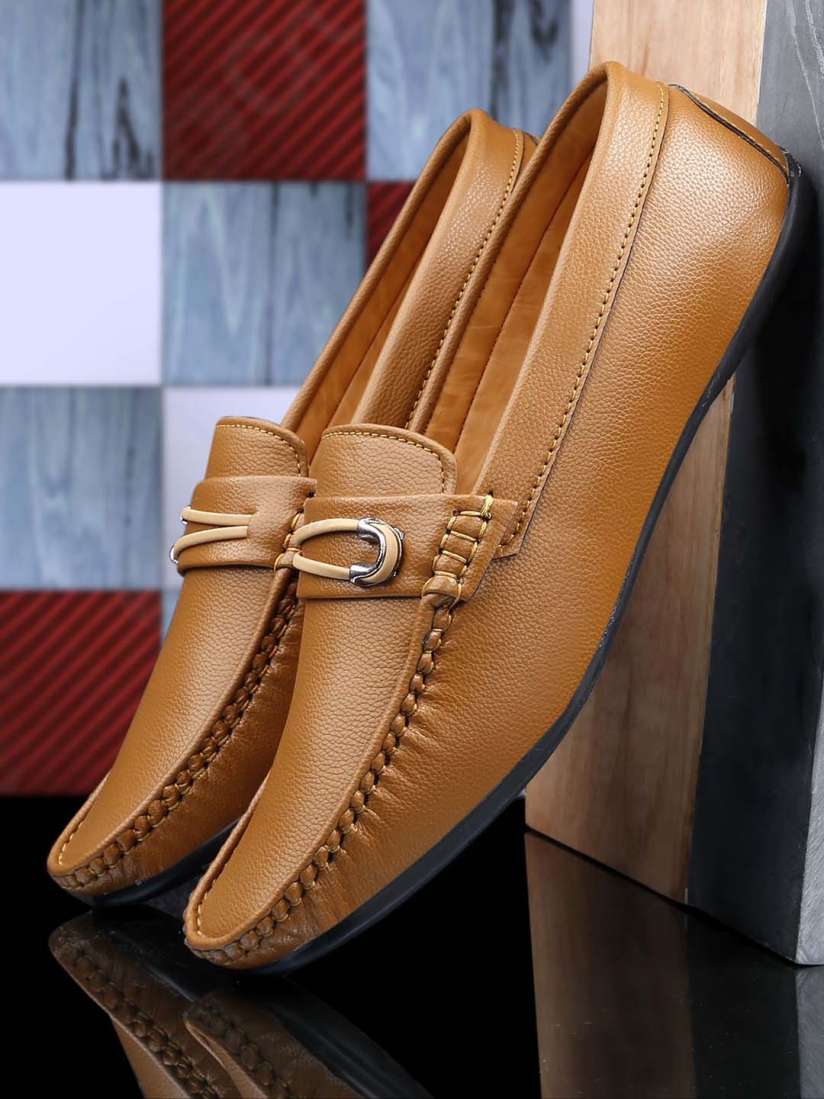 Buy KRAASA Men Round Toe Comfort Insole Lightweight Loafers Casual Shoes for Men 29805632 Myntra