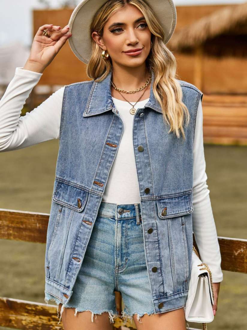 Dressberry denim jacket clearance