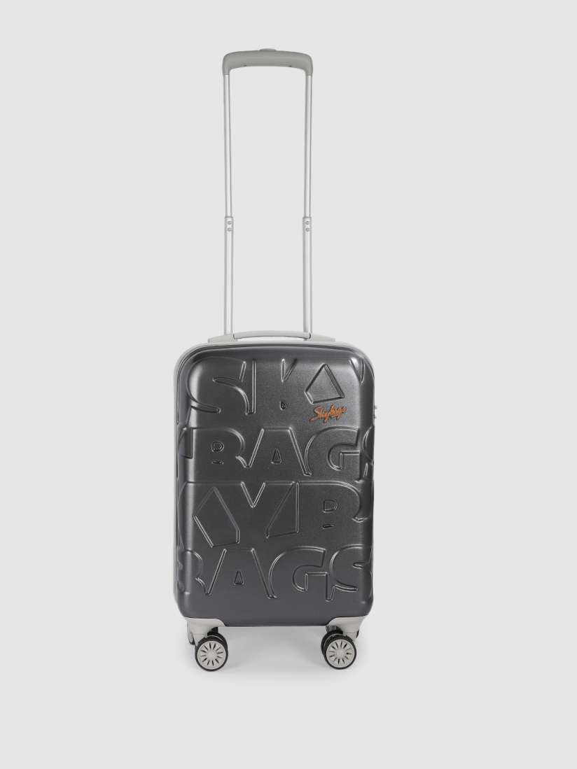 Buy Skybags Crest Textured Water Resistance Cabin Hard Trolley Bag 34 L Trolley Bag for Unisex 29820722 Myntra