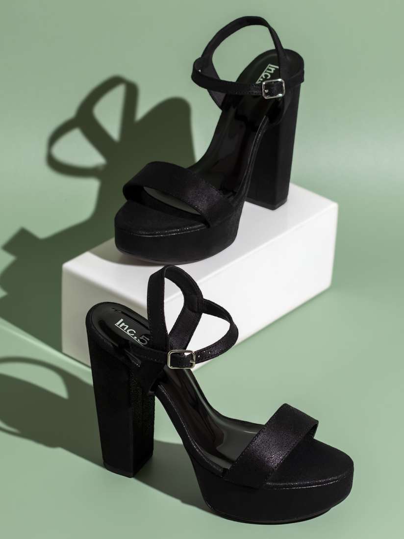 Buy Inc 5 Open Toe Platform Heels Heels for Women 29823890 Myntra