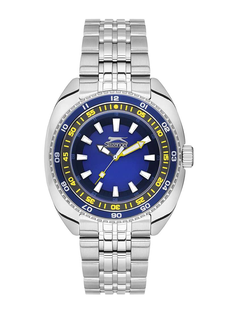 Slazenger stainless steel watch discount