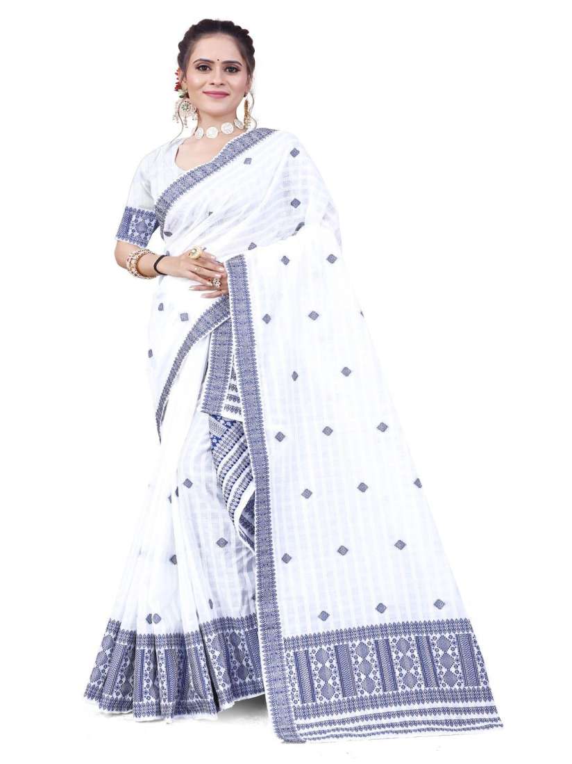 Buy Skiran s Assamese Mekhela Chador Woven Design Saree Sarees for Women 29844103 Myntra