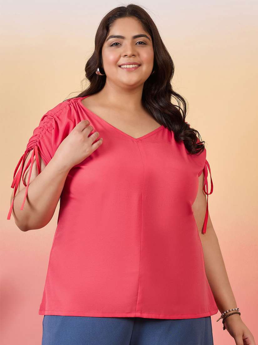 Myntra plus size tops sale