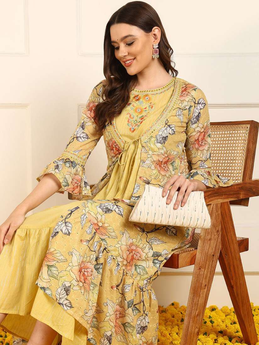 Layered cotton dresses online