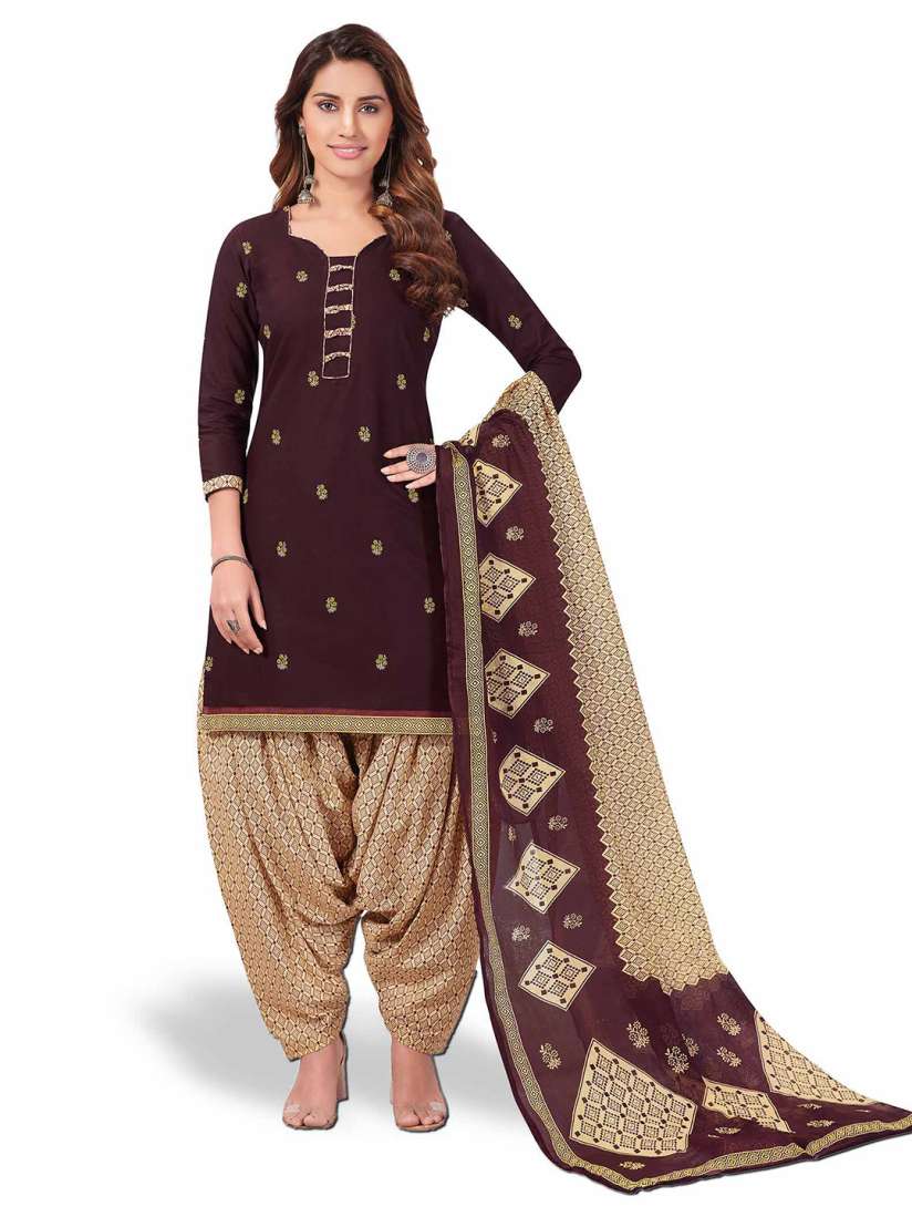 Myntra cotton dress material cheap