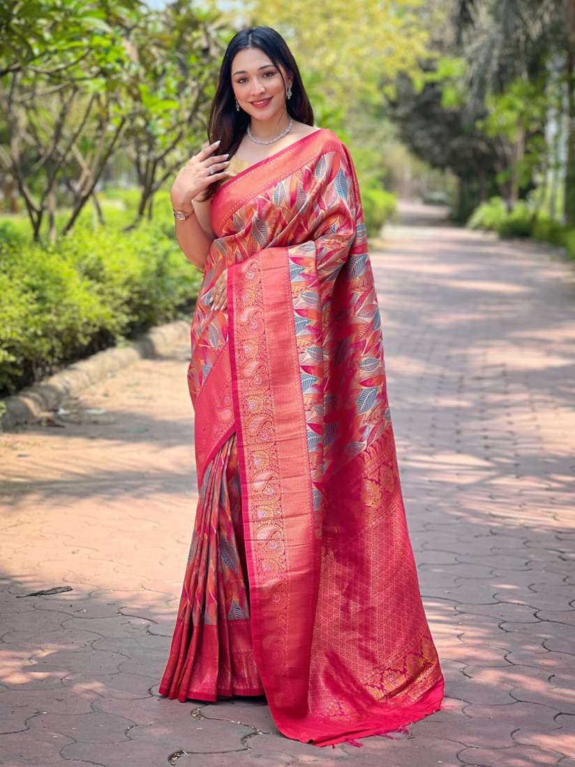 Buy Panzora Paisley Zari Banarasi Saree Sarees for Women 29850593 Myntra