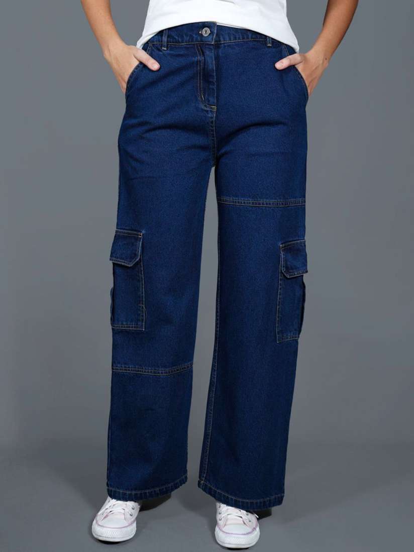 Buy The Roadster Lifestyle Co. Women Cotton No Fade Flared Jeans Jeans for Women 29853321 Myntra