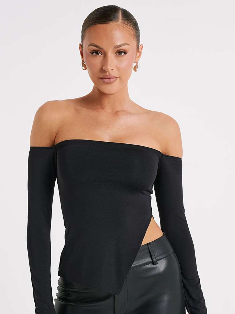 Myntra off shoulder top outlet