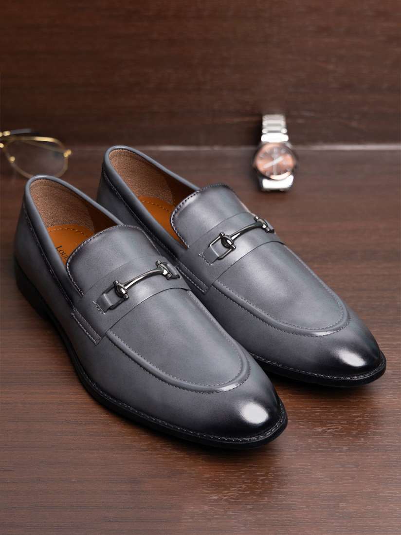 Buy LOUIS STITCH Men Formal Slip On Moccasin Shoes Formal Shoes for Men 29856354 Myntra