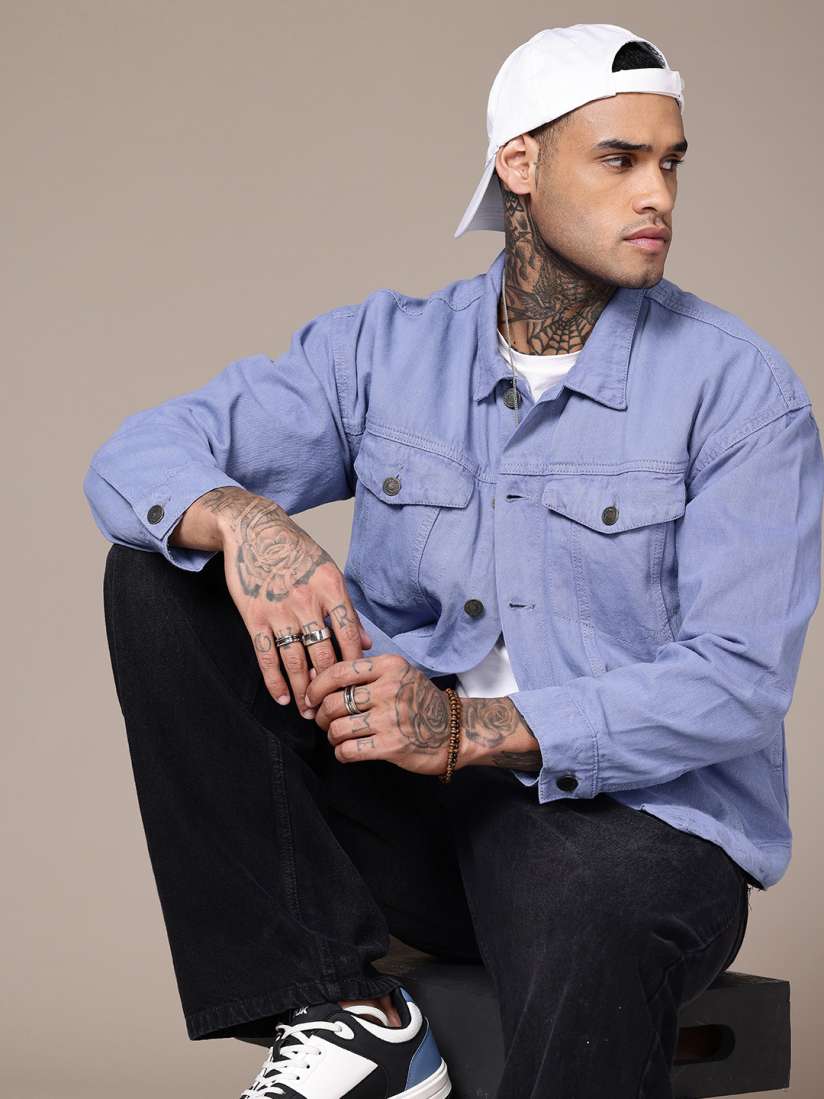 Myntra denim jacket shop