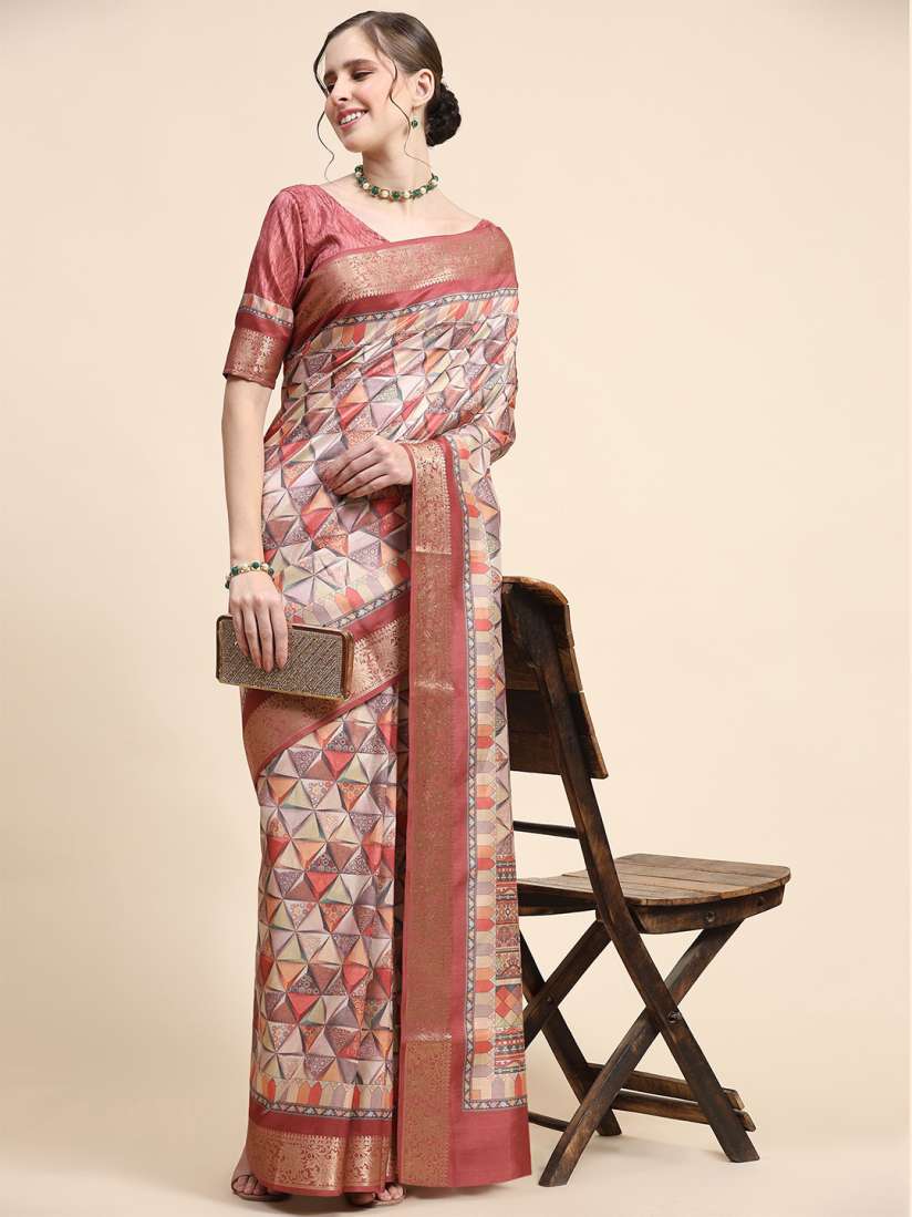 Myntra pure silk sarees shop