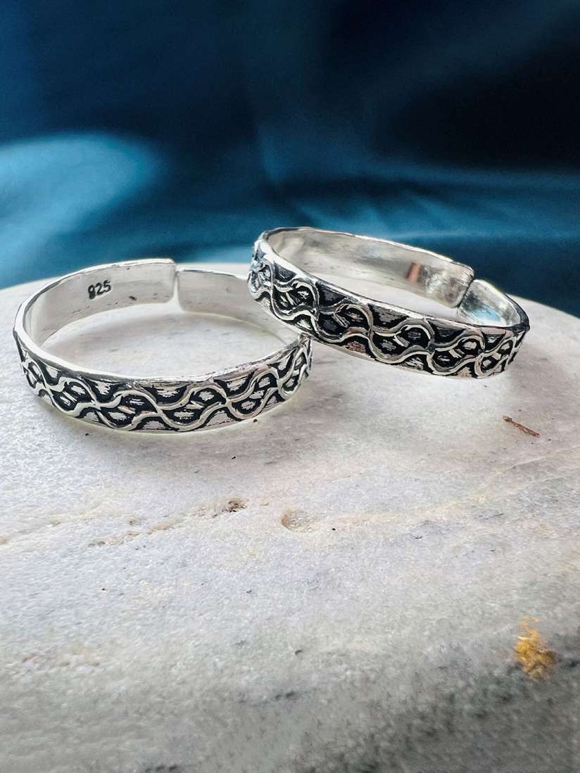 925 silver toe rings shop