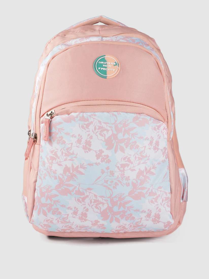 Buy Priority Girls Floral Printed Laptop Backpack 40 L Backpacks for Girls 29867428 Myntra