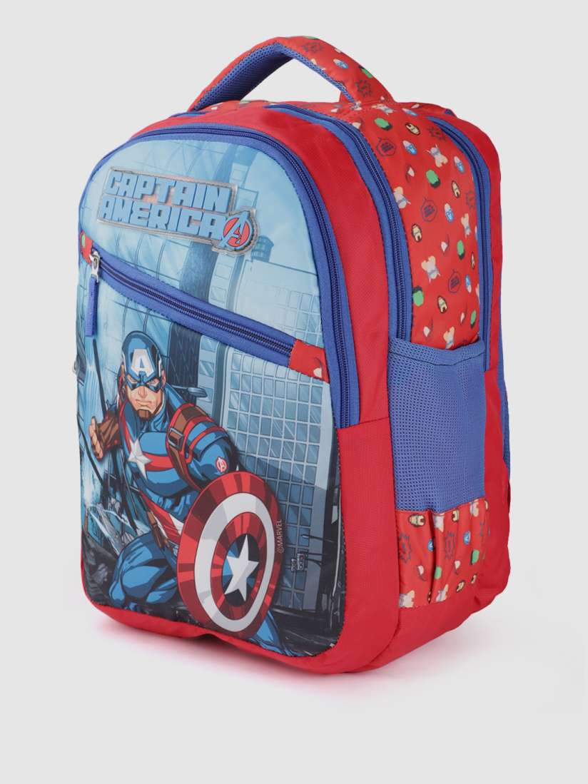 Captain america backpack myntra hot sale