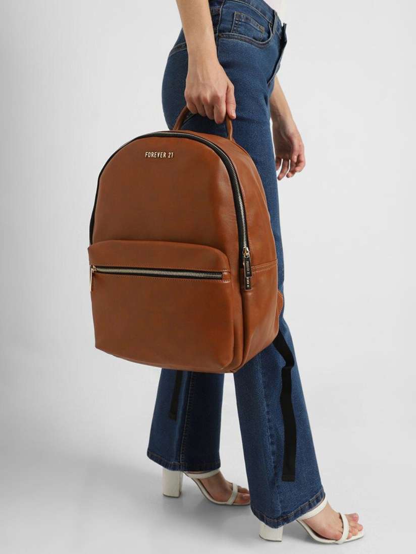 Buy FOREVER 21 Women Ergonomic Solid Backpack Backpacks for Women 29868584 Myntra