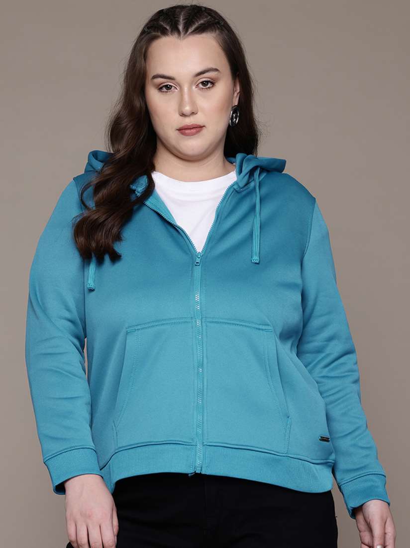 Plus size women's hooded sweatshirts online