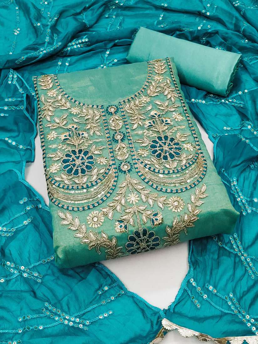 Buy KIMISHA Embroidered Unstitched Dress Material Dress Material for Women 29872539 Myntra