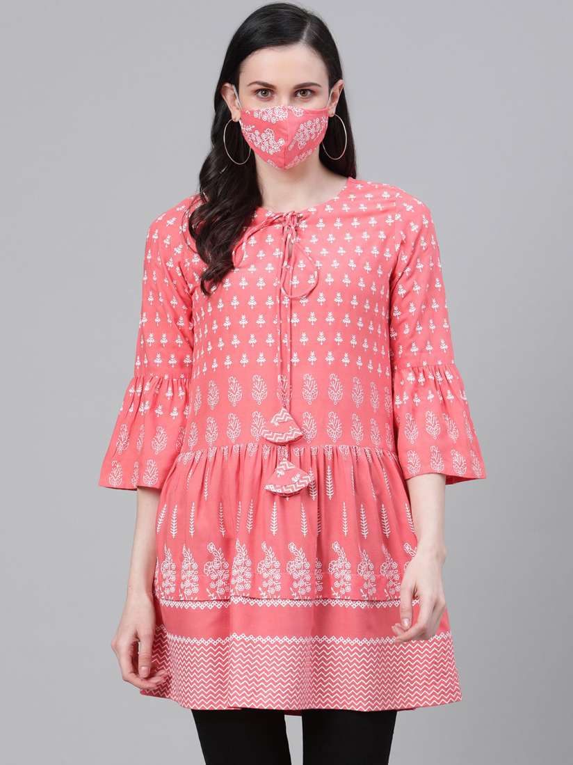 Short kurtis in myntra outlet