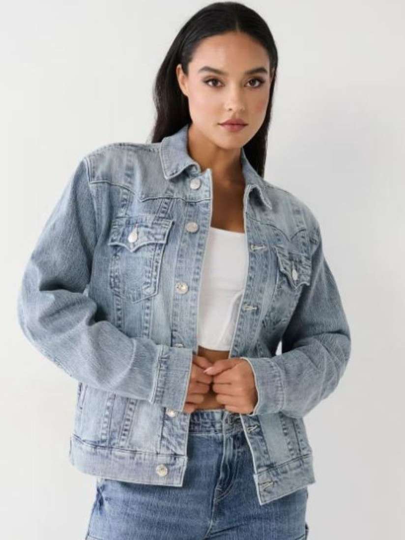 True religion checkered jacket on sale