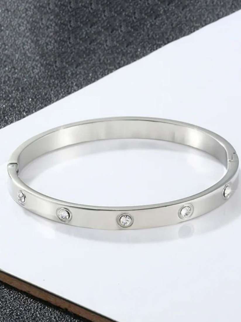 Cartier stainless steel bracelet on sale