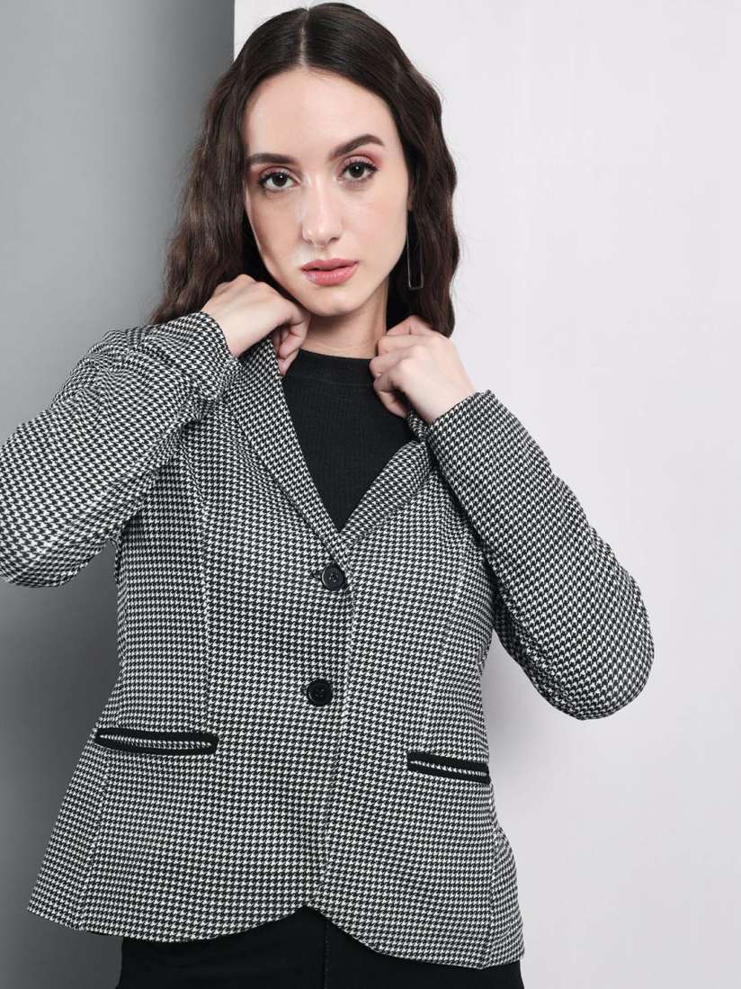 Buy TANDUL womens Single Breasted Casual Blazer Blazers for Women 29875399 Myntra