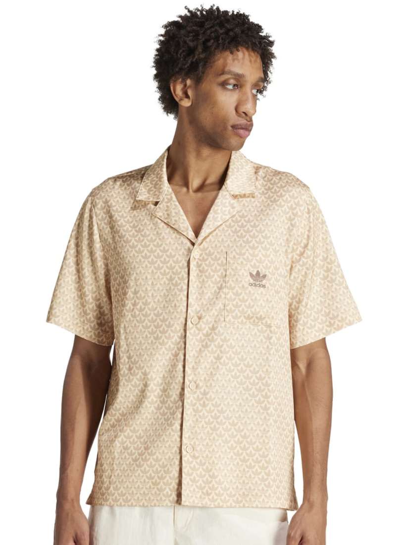 Buy ADIDAS Originals Men Opaque Cream Printed Casual Shirt Shirts for Men 29875405 Myntra
