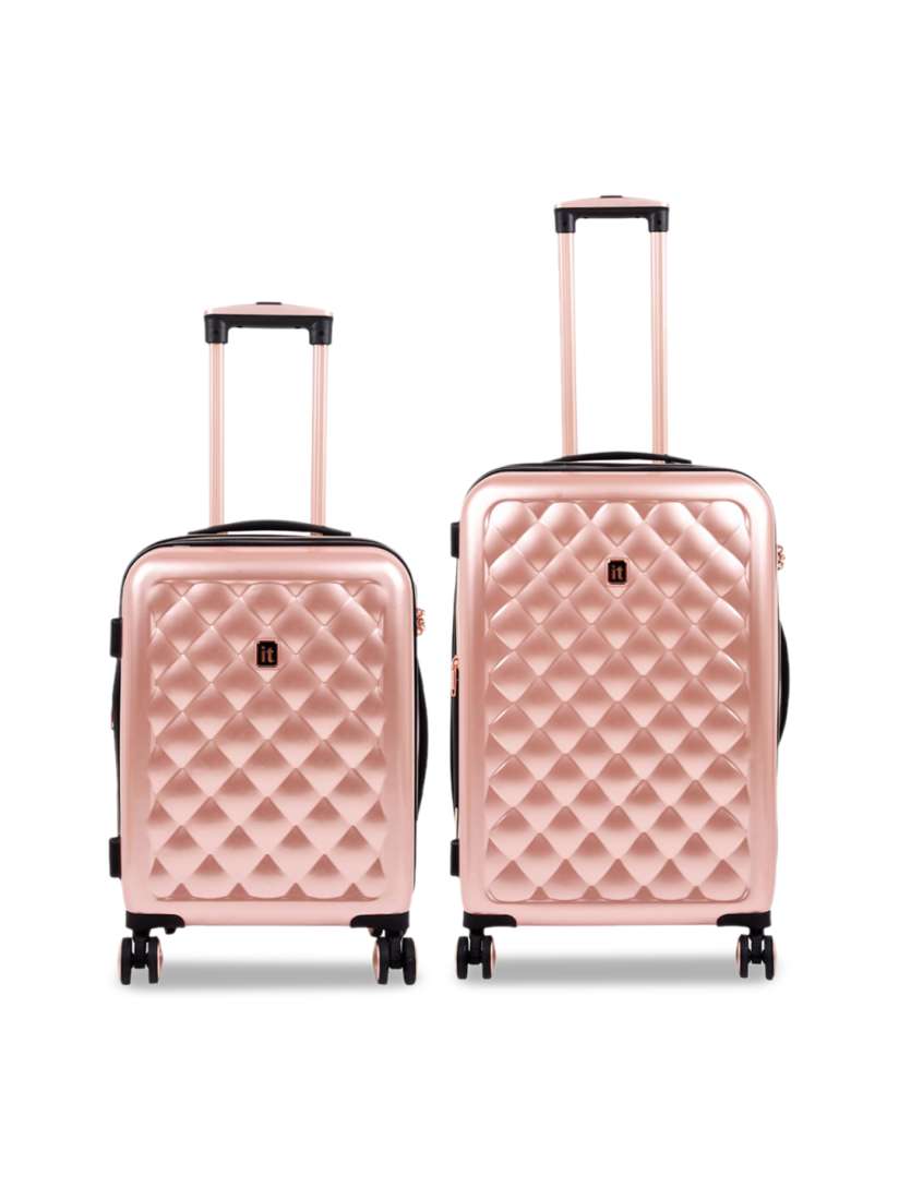 Buy IT luggage fashion glossy Set Of 2 Textured Suitcase Trolley Bag Trolley Bag for Unisex 29878035 Myntra
