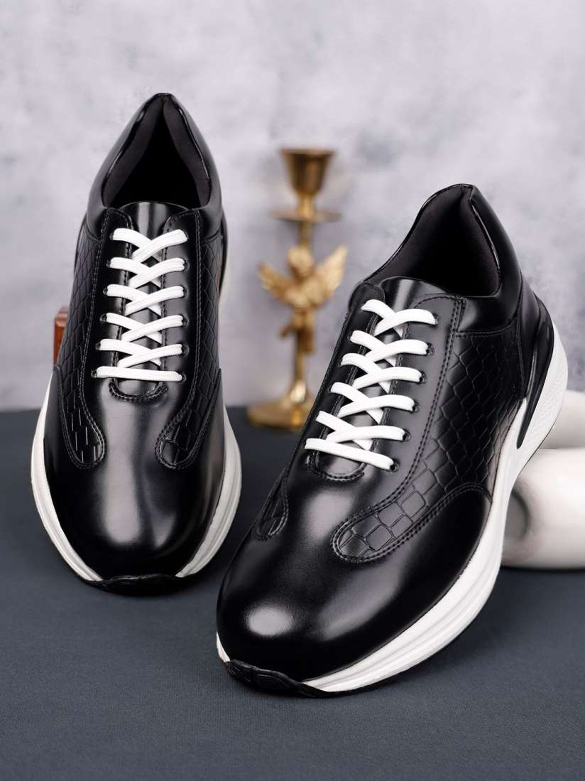Buy LOUIS STITCH Men s Leather Sneaker Cushioned Casual Shoes Casual Shoes for Men 29885466 Myntra