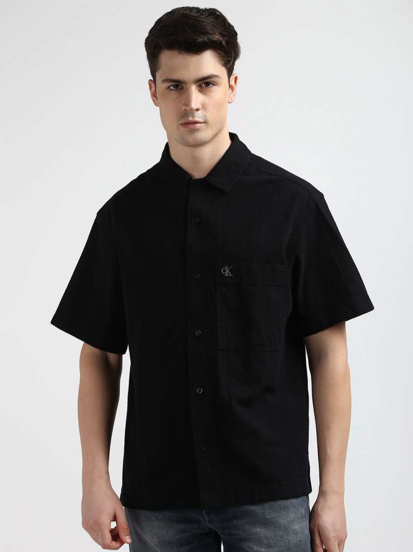 Buy Calvin Klein Men Casual Relaxed Fit Shirt Shirts for Men 29886325 Myntra